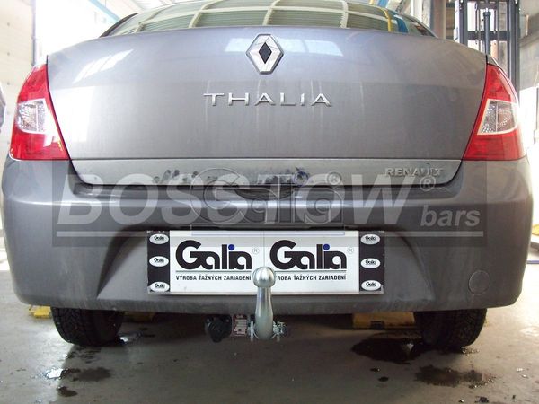 Anhängerkupplung für Renault-Thalia Stufenheck, Baureihe 1999- abnehmbar