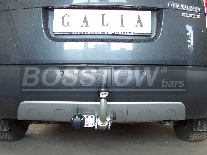 Anhängerkupplung für Skoda-Roomster, Baureihe 2010-2015 abnehmbar