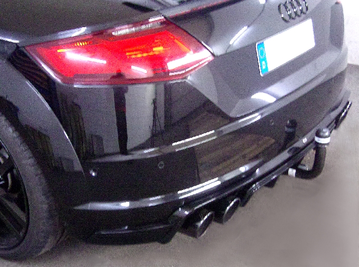 Anhängerkupplung Audi TT FV/8J/8S, nur für Heckträgerbetrieb, Baureihe 2014-  vertikal
