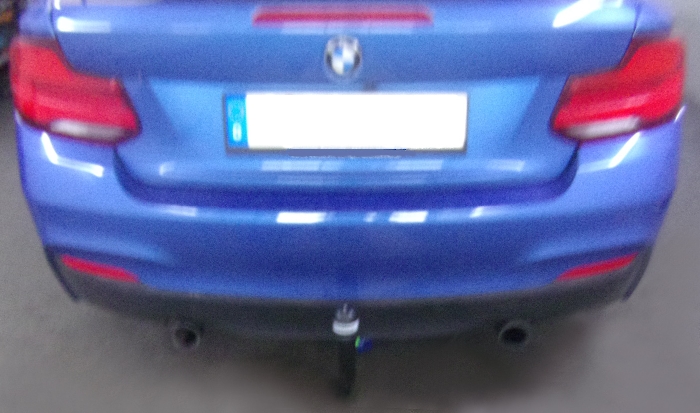 Anhängerkupplung BMW-2er F23 Cabrio, speziell M240i xDrive, nur für Heckträgerbetrieb, Baureihe 2016- Ausf.: V-abnehmbar