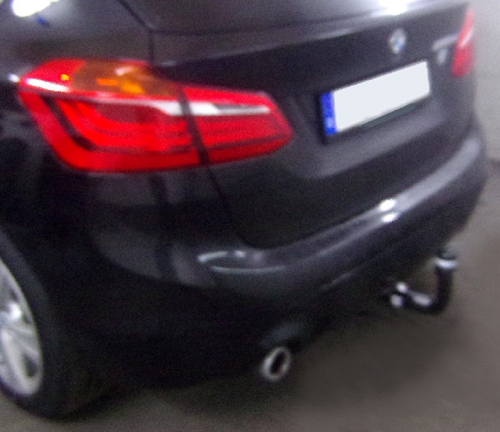 Anhängerkupplung BMW-2er F45 Active Tourer, spez. 225XE, nur für Heckträgerbetrieb, Baureihe 2015- Ausf.: V-abnehmbar