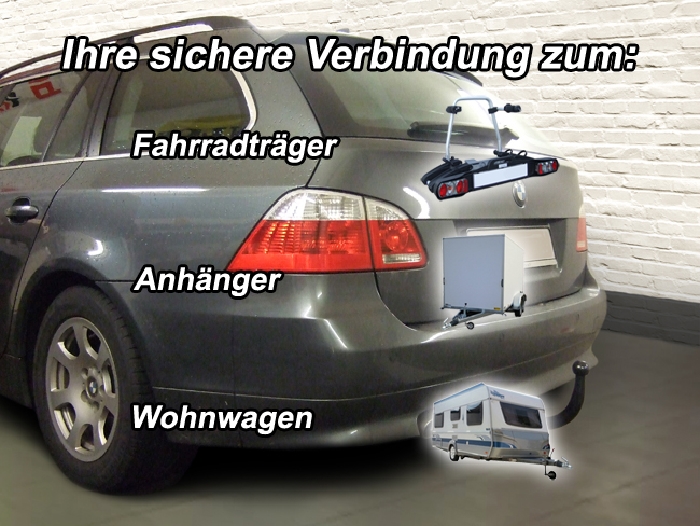 Anhängerkupplung BMW-5er Touring E61 - 2004-2007 Ausf.:  vertikal