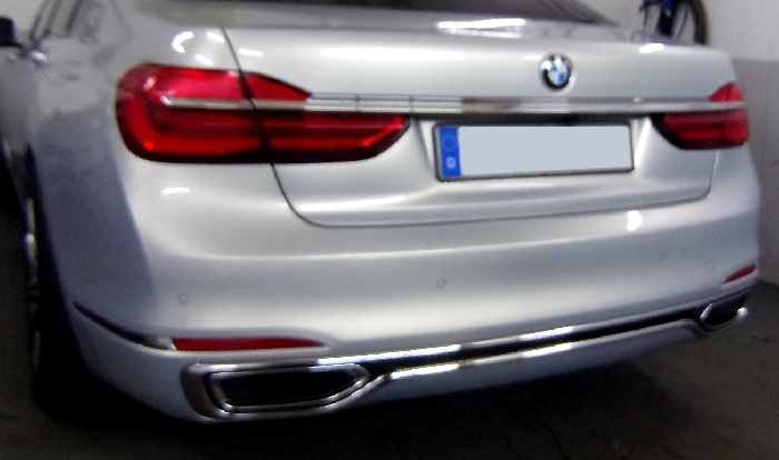 Anhängerkupplung für BMW-7er Limousine G11, G12, Baureihe 2015-2018  vertikal