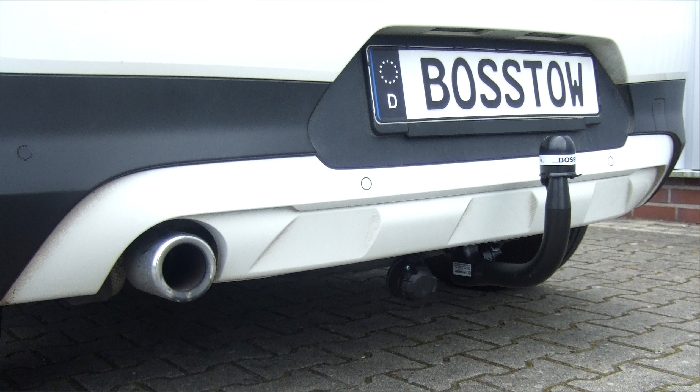 Anhängerkupplung für BMW-X2 F39, spez. Plug-In Hybrid, nur für Heckträgerbetrieb, Baureihe 2020-  vertikal