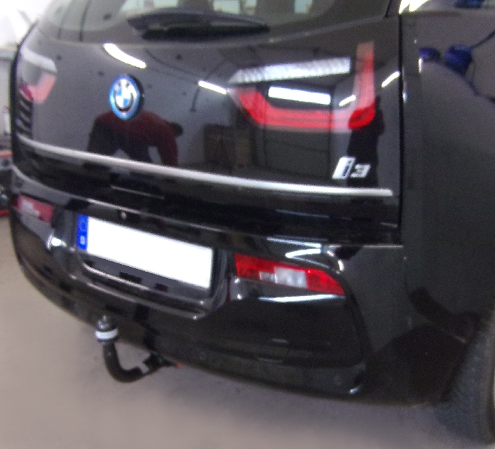 Anhängerkupplung BMW-i3 I01 (inkl. REX), nur für Heckträgerbetrieb, Baureihe 2017- Ausf.: V-abnehmbar