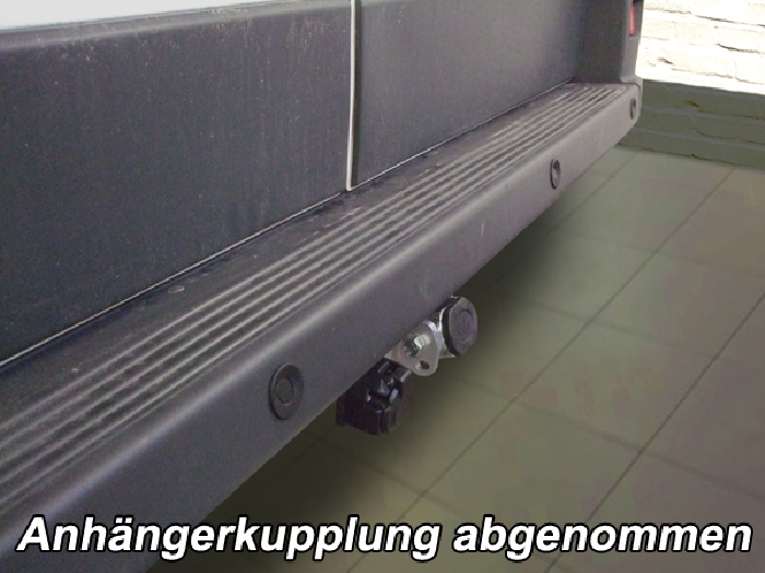 Anhängerkupplung Citroen-Jumper Pritsche, 2WD, Radstand: 3000mm, 3450mm, Baureihe 2006- Ausf.:  horizontal