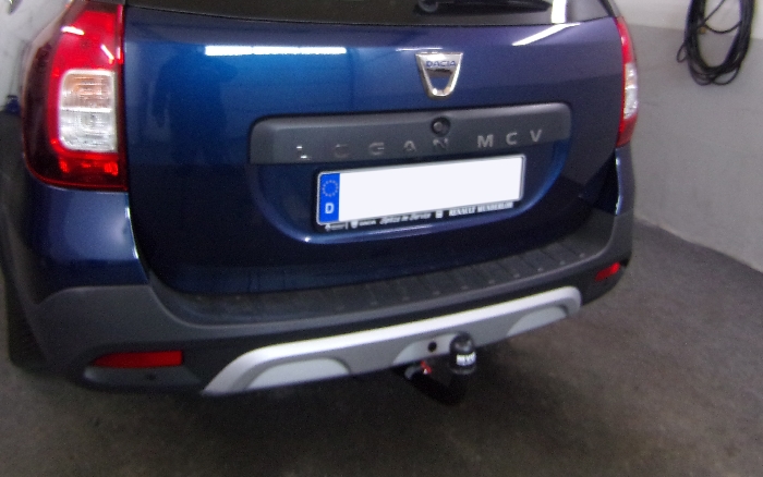 Anhängerkupplung für Dacia-Logan Kombi MCV, spez. Stepway, Baureihe 2017-2020 V-abnehmbar