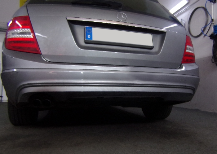 Anhängerkupplung für Mercedes-C-Klasse Kombi W204, Baureihe 2011-2014 V-abnehmbar
