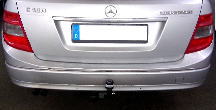 Anhängerkupplung für Mercedes-C-Klasse Kombi W204, Baureihe 2007-2011  feststehend