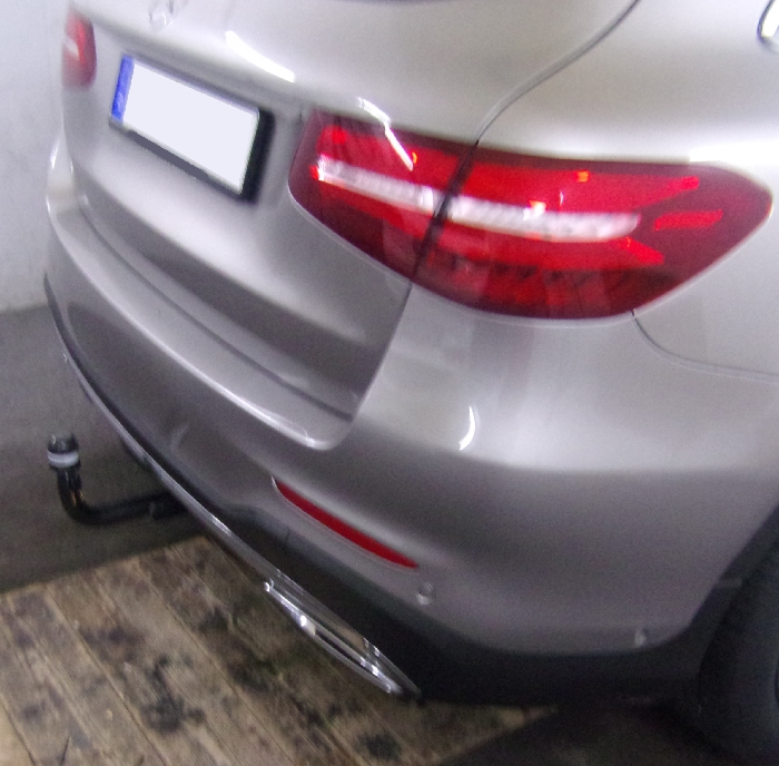 Anhängerkupplung für Mercedes-GLC X253 spez. f. Fzg. m. AMG Sport o. Styling Paket, Baureihe 2015-2019  vertikal