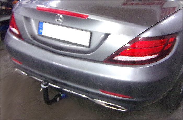 Anhängerkupplung Mercedes-SLC R172, nur für Heckträgerbetrieb, Baureihe 2016- Ausf.:  vertikal