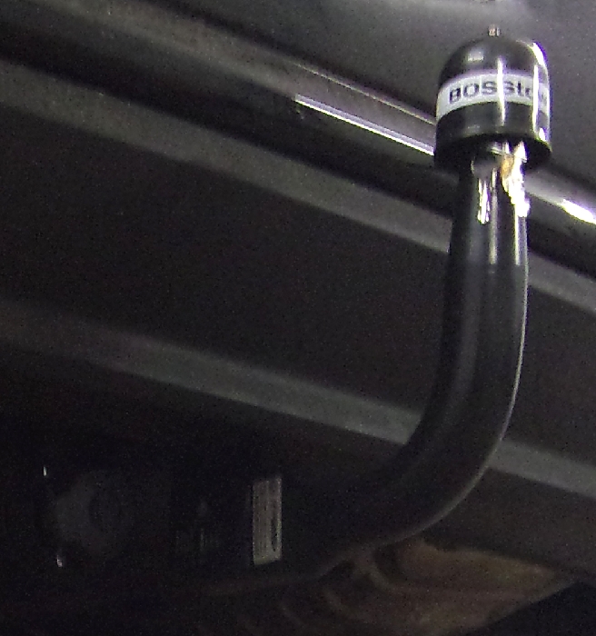 Anhängerkupplung Mercedes SLK R172, nur für Heckträgerbetrieb, Baureihe 2011-  vertikal