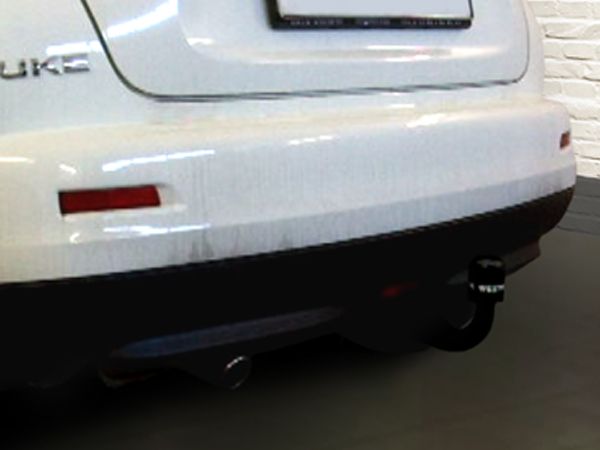 Anhängerkupplung Nissan-Juke 2WD, nicht Nismo, Baureihe 2014-2019 Ausf.:  vertikal