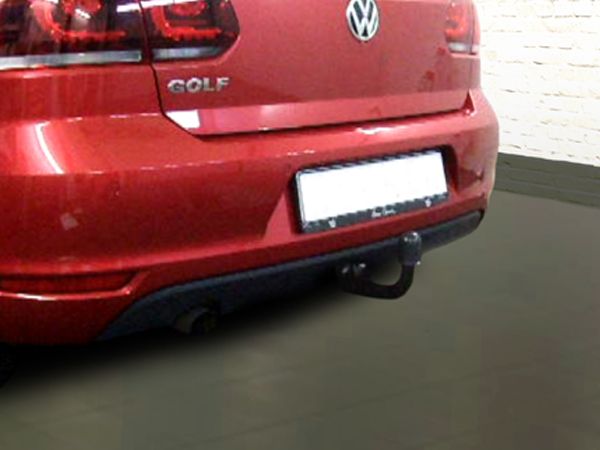 Anhängerkupplung für VW-Golf VI Cabrio, Baureihe 2011- V-abnehmbar