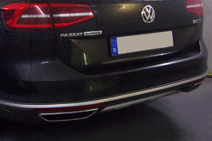 Anhängerkupplung VW-Passat 3c, incl. 4-Motion, Limousine, Baureihe 2014- Ausf.:  vertikal