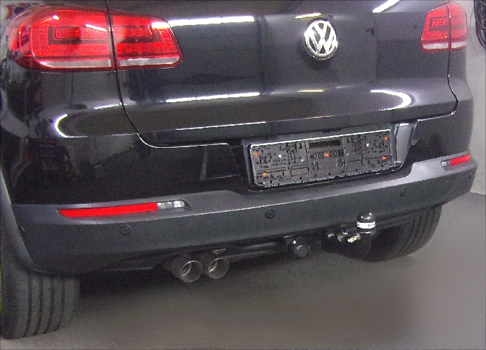 Anhängerkupplung VW-Tiguan, Baureihe 2016-,  Ausf.:  vertikal