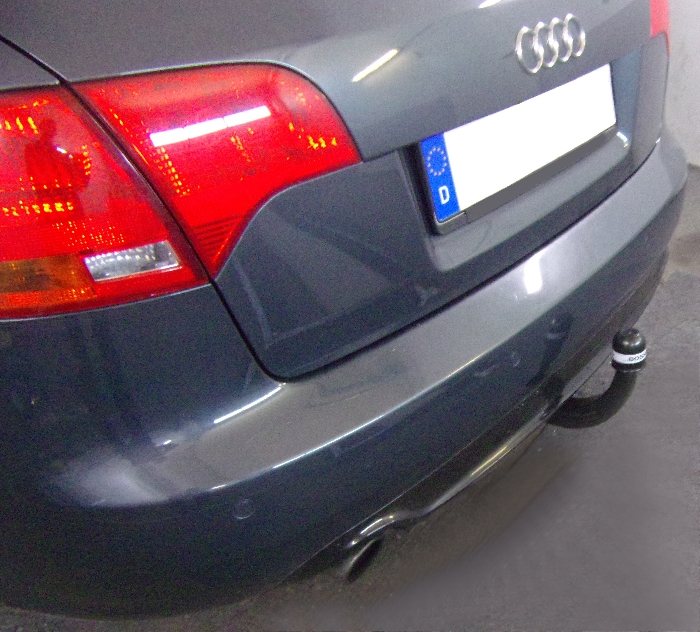 Anhängerkupplung für Audi-A4 Avant nicht Quattro, nicht RS4 und S4, incl. S-line, Baureihe 2004-2007 V-abnehmbar