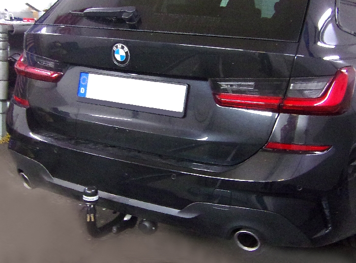 Anhängerkupplung für BMW-3er Touring G21, spez. M-Paket, Baureihe 2019- V-abnehmbar