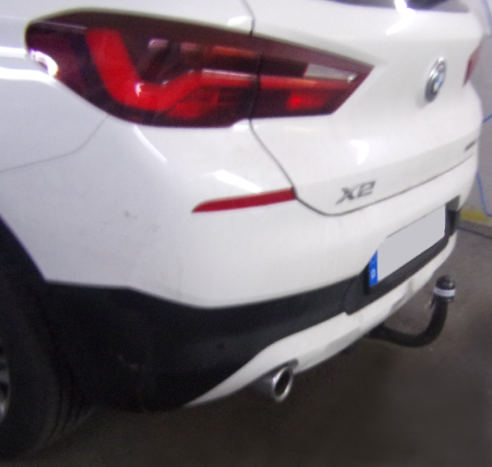 Anhängerkupplung für BMW-X2 F39, spez. Plug-In Hybrid, nur für Heckträgerbetrieb, Baureihe 2020- V-abnehmbar