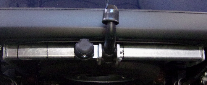 Anhängerkupplung für Ford-Transit Custom Fzg. mit Elektrosatz Vorbereitung, Baureihe 2019-2023 starr