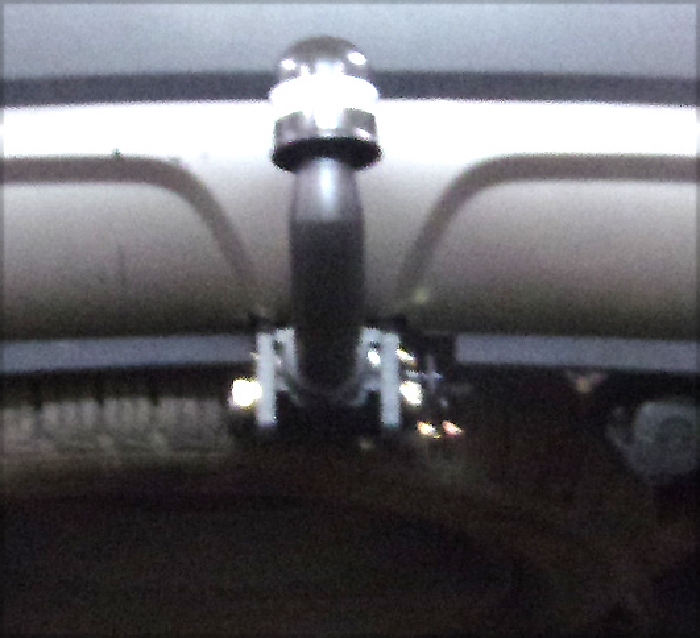 Anhängerkupplung für Hyundai-Santa Fe DM, ohne Elektrosatzvorbereitung, Baureihe 2012-2018 abnehmbar