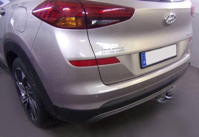 Anhängerkupplung für Hyundai-Tucson, Baureihe 2018-2020 abnehmbar