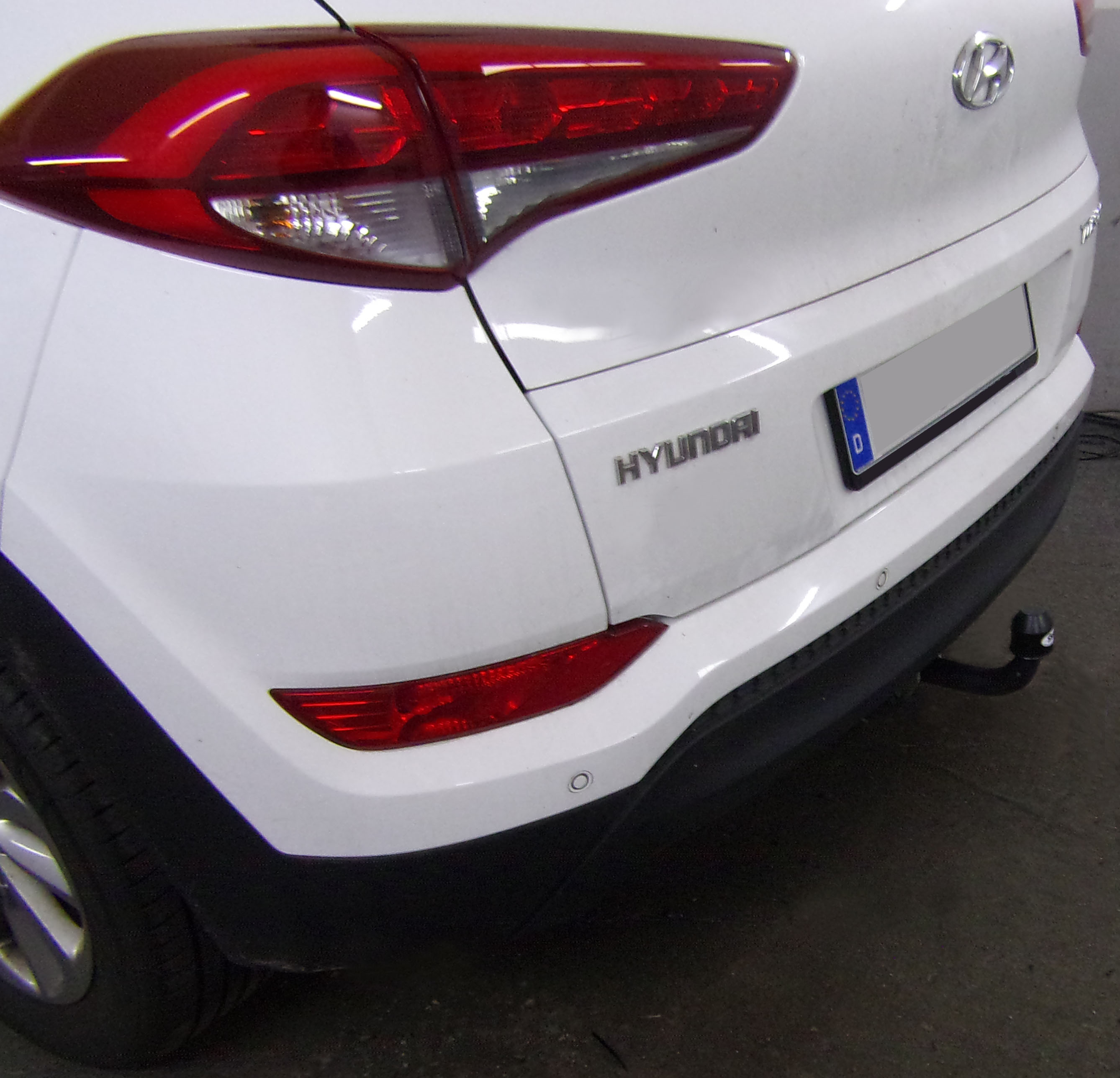 Anhängerkupplung für Hyundai-Tucson, Baureihe 2015-2018 starr