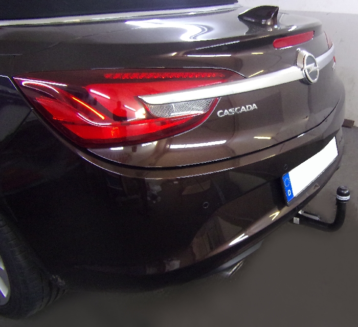 Anhängerkupplung für Opel-Cascada Cabrio, Baureihe 2013- V-abnehmbar
