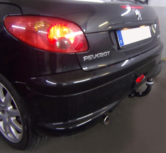 Anhängerkupplung für Peugeot-206 CC Cabrio, Baureihe 2003- starr