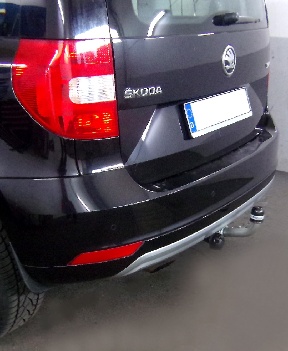 Anhängerkupplung für Skoda-Yeti, Baureihe 2014- abnehmbar