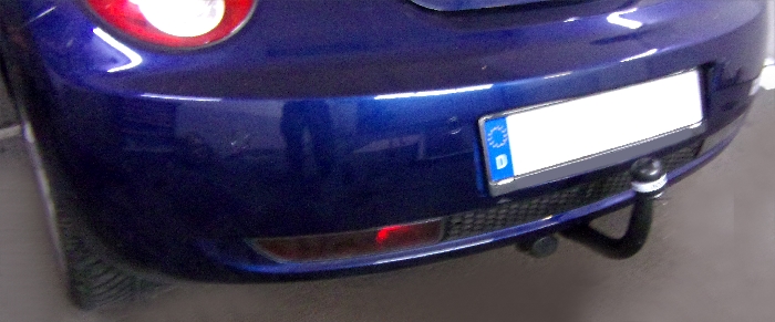 Anhängerkupplung für VW-Beetle incl. Cabrio, spez. für Fzg. mit Parktronic, Baureihe 2005-2011 V-abnehmbar
