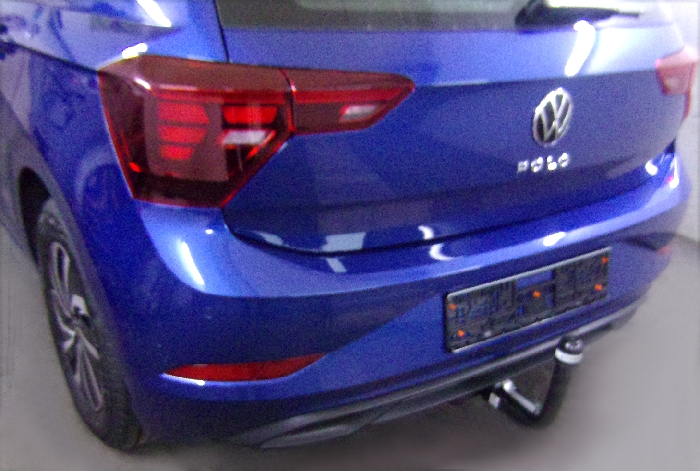 Anhängerkupplung für VW-Polo (AW) Schrägheck, Baureihe 2021-2023 V-abnehmbar