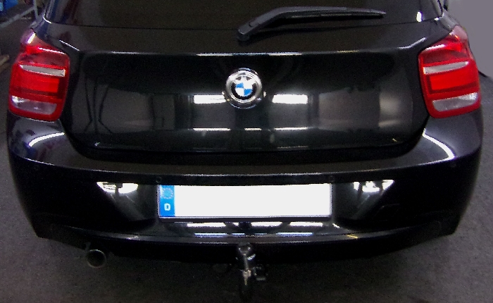 Anhängerkupplung für BMW-1er F20, spez. Fzg. mit großem ESD, Baureihe 2011-2014 V-abnehmbar