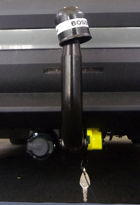 Anhängerkupplung für MINI-One, One D, Cooper F55, nicht für Works, spez. Fzg. o. Anhängelastfreigabe, nur für Heckträgerbetrieb, Baureihe 2014- V-abnehmbar