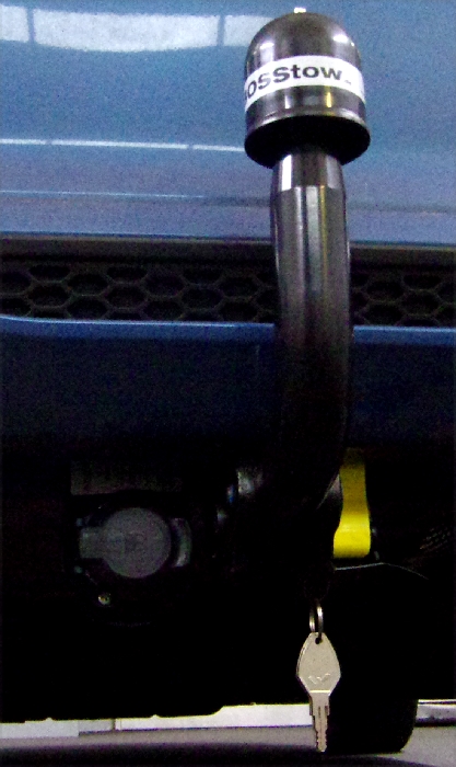 Anhängerkupplung für Ford-Fiesta Fließheck, VIII, spez. ST, nur für Heckträgerbetrieb, Baureihe 2018- V-abnehmbar