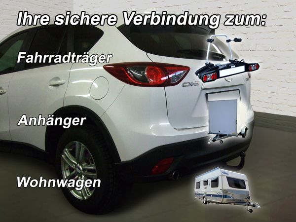 Anhängerkupplung für Mazda-CX-5, Baureihe 2012-2017 V-abnehmbar