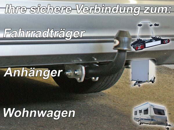 Anhängerkupplung für Mercedes-C-Klasse Lim. W204, Baureihe 2007-2011 starr
