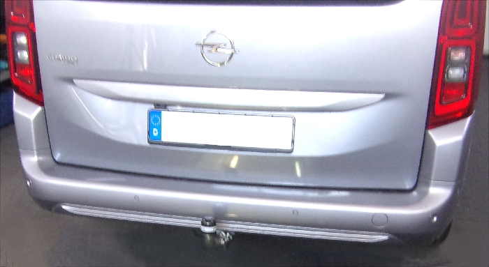 Anhängerkupplung für Opel-Combo E, Life (L2), Baureihe 2018- abnehmbar