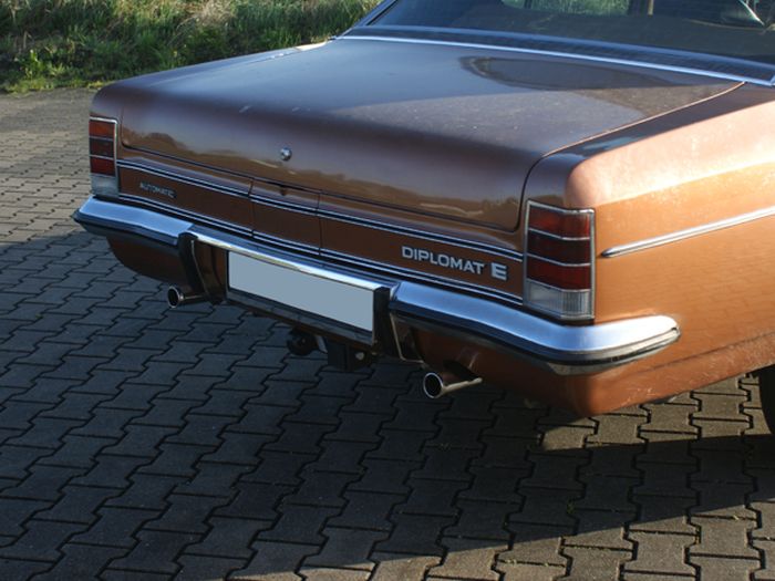 Anhängerkupplung für Opel-Diplomat B- Serie, Baureihe 1969-1977 abnehmbar