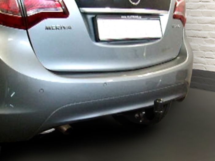 Anhängerkupplung für Opel-Meriva B, Minivan, nicht für Kfz. mit Fahrradträgersystem Flex-Fix, Baureihe 2010-2014 V-abnehmbar