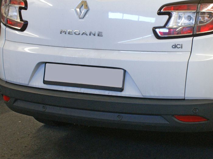 Anhängerkupplung für Renault-Megane Kombi, spez. GT- line, Baureihe 2012-2016 V-abnehmbar