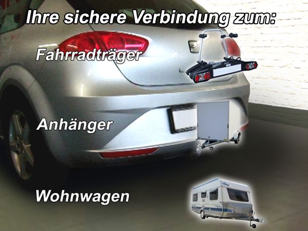 Anhängerkupplung für Seat-Toledo, Baureihe 2004-2009 starr