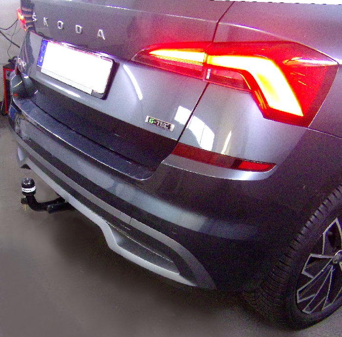 Anhängerkupplung für Skoda-Kamiq spez. G-Tec, nur für Heckträgerbetrieb, Baureihe 2019-2023 V-abnehmbar