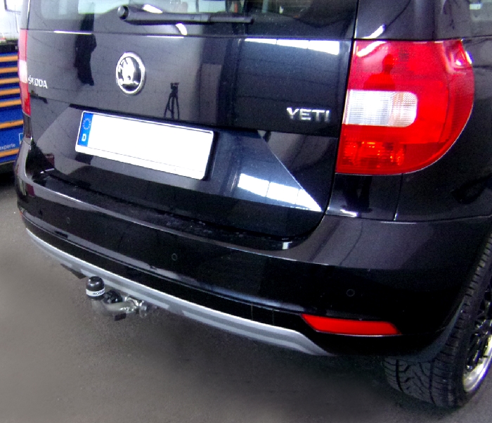 Anhängerkupplung für Skoda-Yeti, Baureihe 2014-2017 abnehmbar