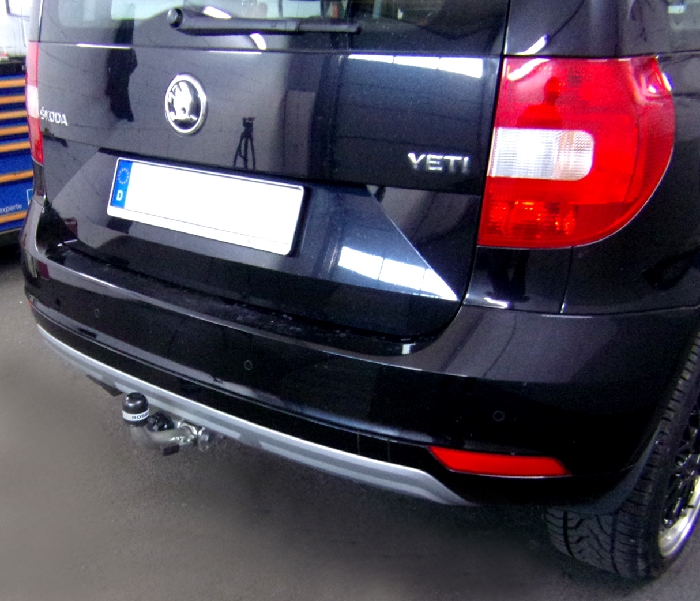 Anhängerkupplung für Skoda-Yeti, Baureihe 2014- abnehmbar