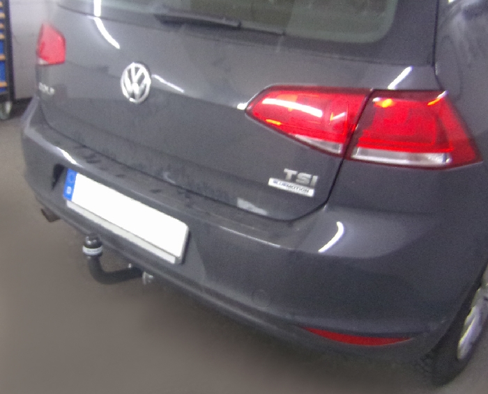 Anhängerkupplung für VW-Golf VII Limousine, nicht 4x4, Baureihe 2014-2017 starr