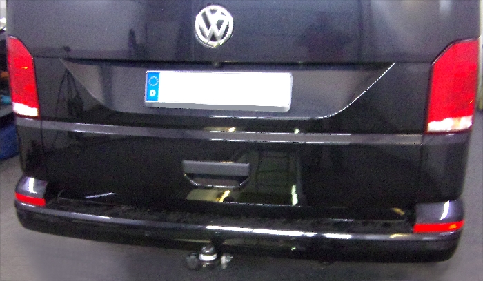 Anhängerkupplung für VW-Transporter T6.1, Kasten Bus Kombi, inkl. 4x4, Fzg. mit E- Satz Vorbereitung, Baureihe 2019- starr