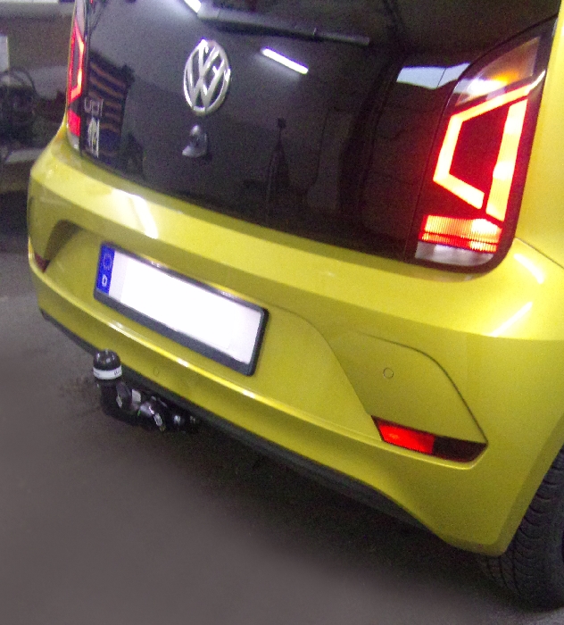 Anhängerkupplung für VW-Up nicht Erdgas, nicht eUp, nicht GTI, nur für Heckträgerbetrieb, Baureihe 2016- abnehmbar