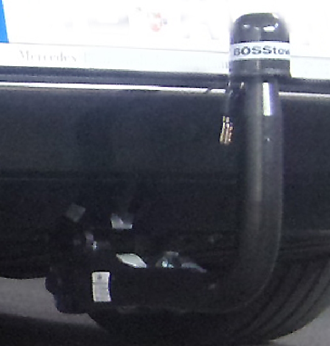 Anhängerkupplung für Mercedes-EQS Limousine V297, für Fzg. mit Sensor gesteuerter Heckklappe, Montage nur bei uns im Haus, Baureihe 2021- V-abnehmbar