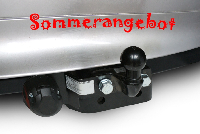 Anhängerkupplung für Mercedes-Sprinter Pritsche Heckantrieb 208-316, Radstd. 3550, 4025 mm, Baureihe 1995-2000  feststehend
